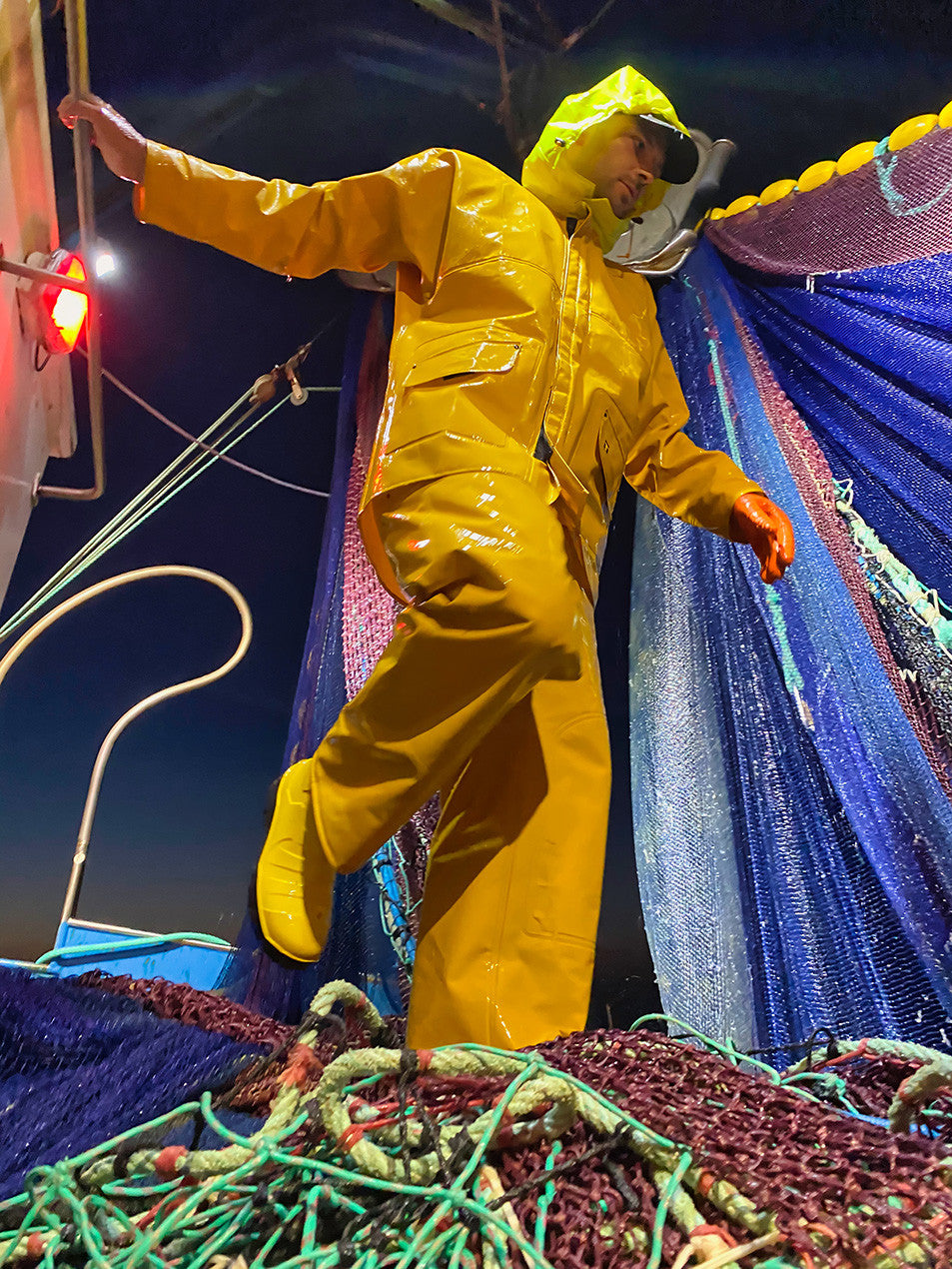 Guy Cotton Bib and Braces Nylpeche