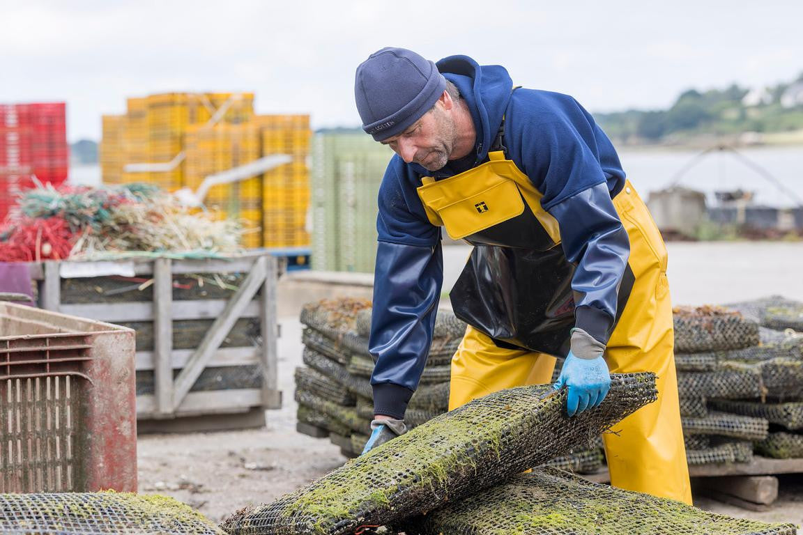 Guy Cotton Bib and Braces with Apron (Nylpeche)